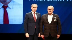 Губернатор поздравил бойцов с трёхлетием самообороны Белгородской области