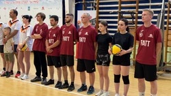 Ракитянские студенты стали участниками турнира по волейболу