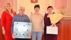 Супружеская чета Струковых из Красной Яруги отметила 50-летие совместной жизни